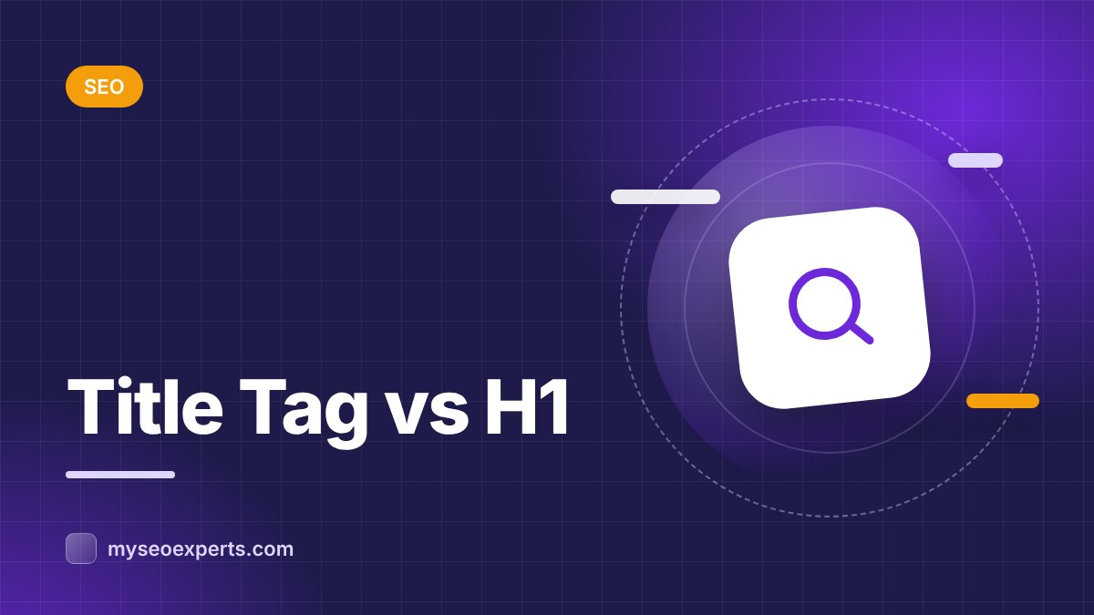 Title Tag vs H1: Should They Match?