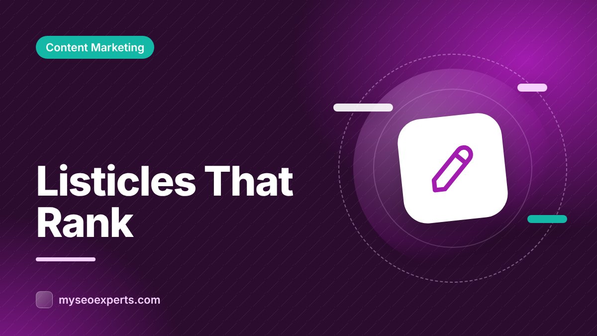How to Write Listicles That Rank