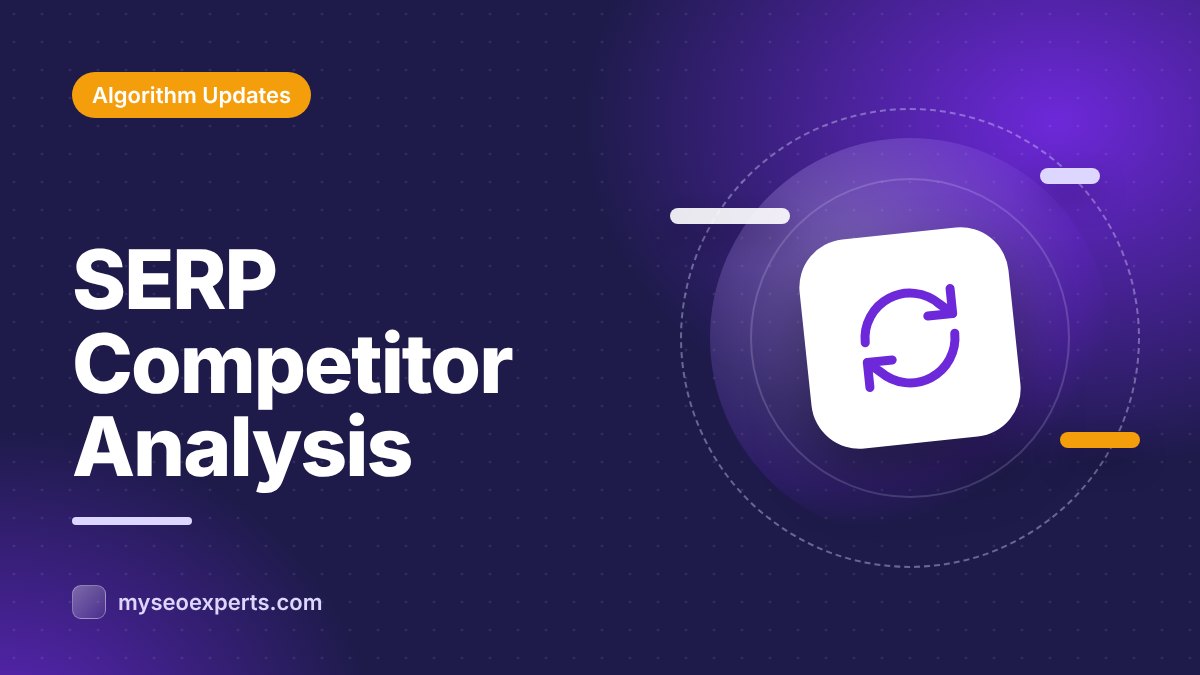 Who Took Your Rankings? SERP Competitor Analysis After an Update