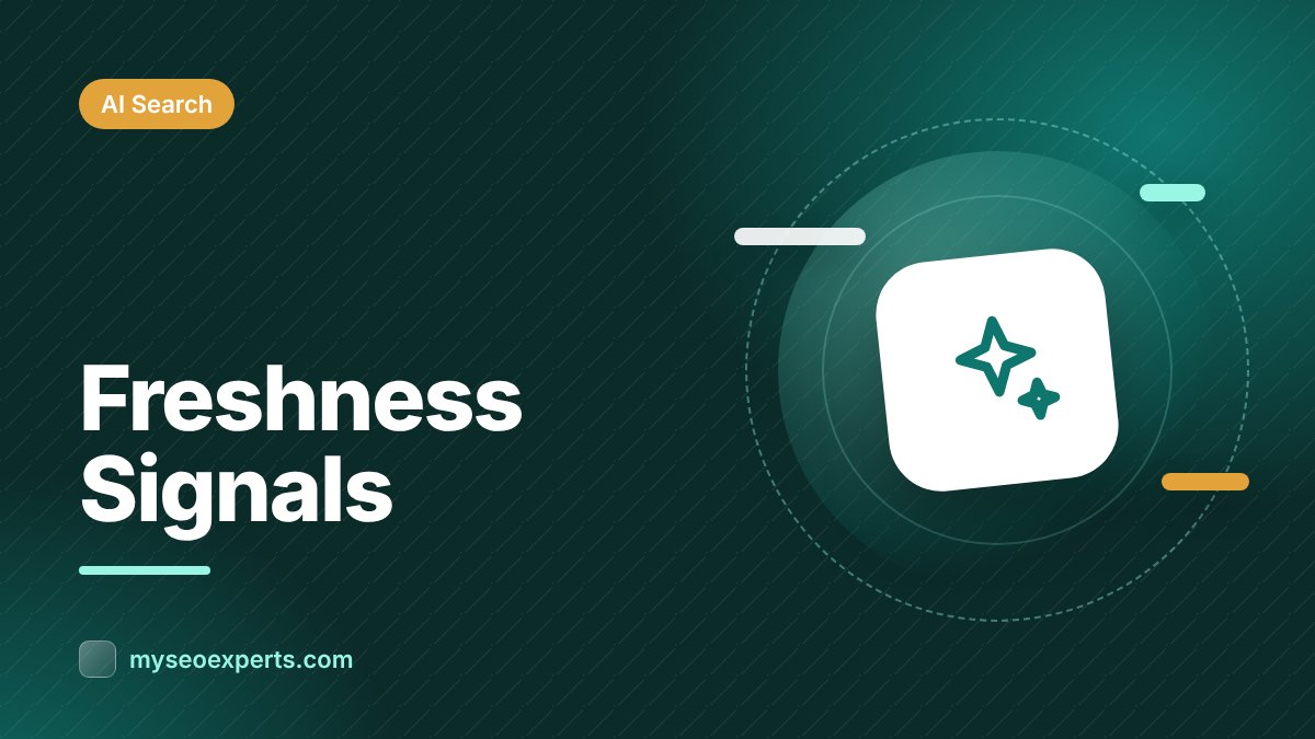 Freshness Signals for AI Search: Dates, lastmod and Real Updates