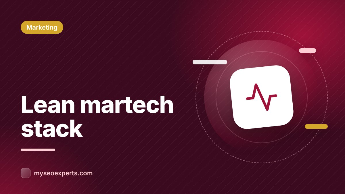 Building a Marketing Tech Stack on a Small Budget