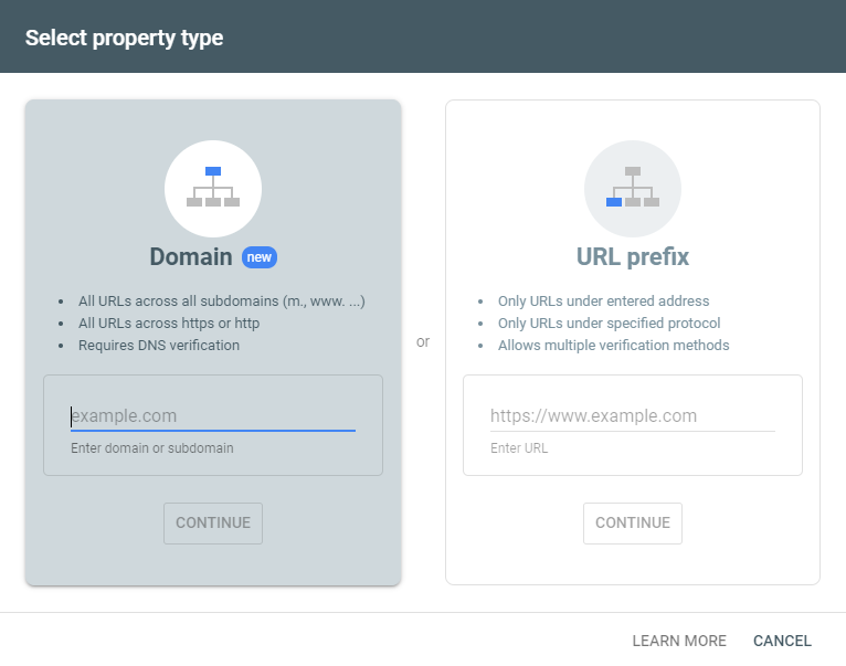 Google Search Console Screenshot